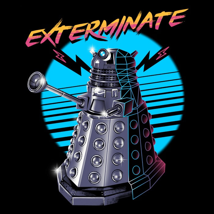 Rad Dalek-themed Cozy Fleece Blanket by XENOS