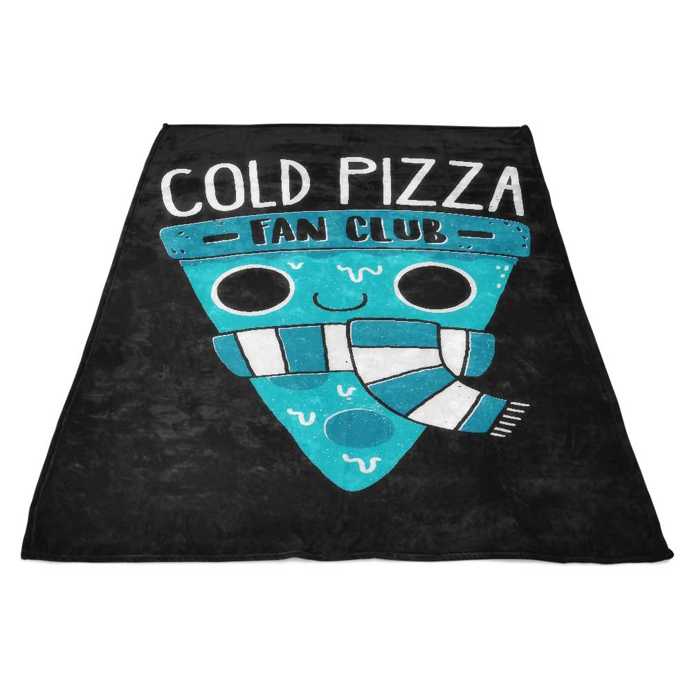 Cold Pizza Fan Club Premium Polyester Fleece Blanket