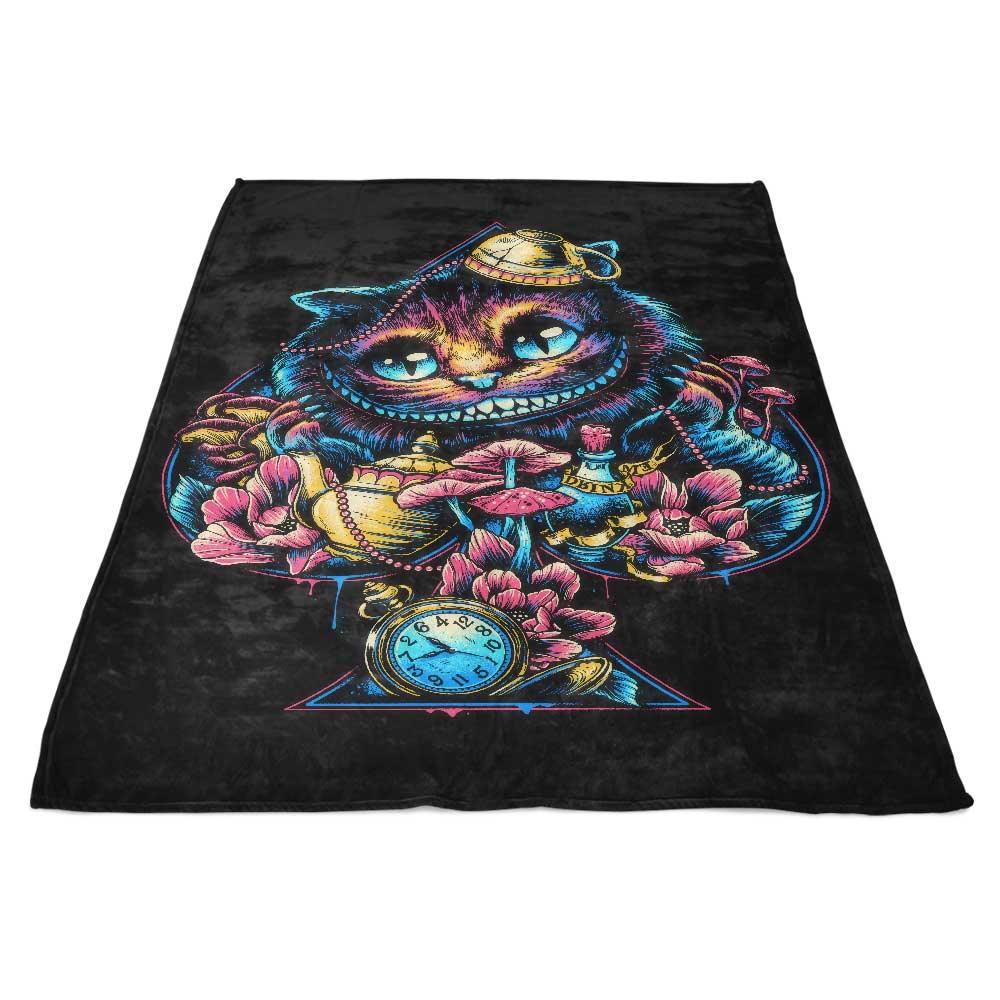 Ultra-Soft Cheshire Spade Polyester Fleece Blanket