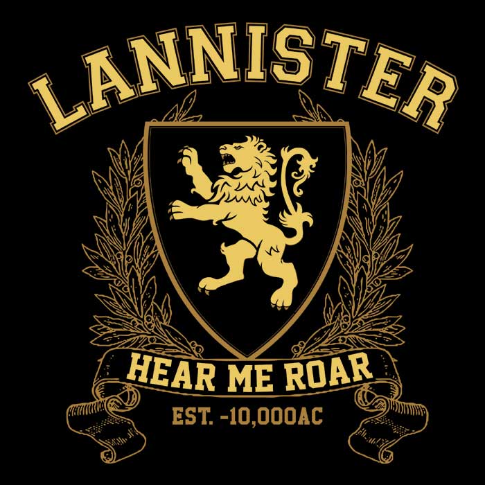 Comfortable Fleece Blanket Inspired by Lannister University