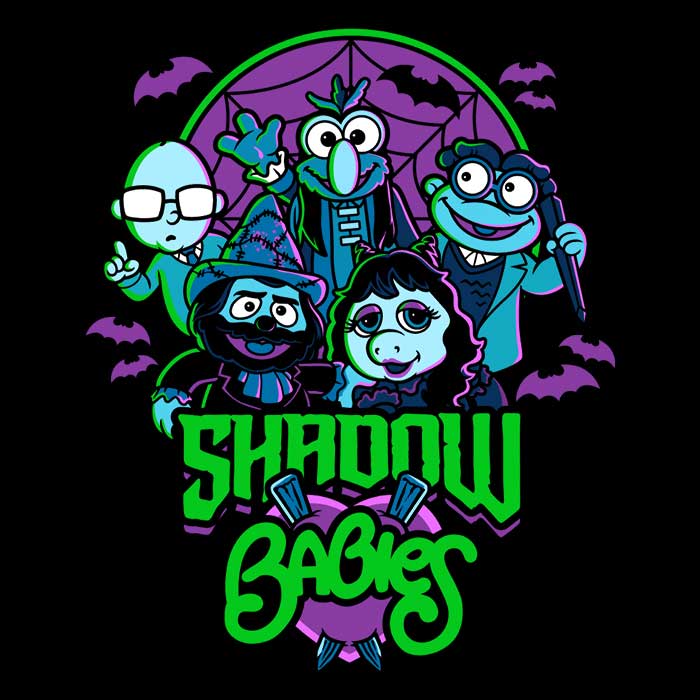 Shadow Babies-themed Fleece Blanket for Cosy Comfort