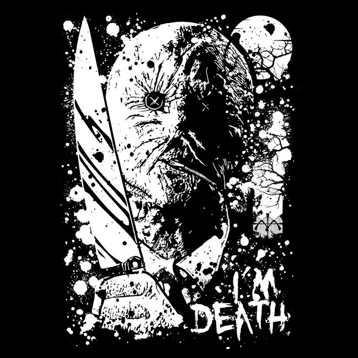 Arinesart's 'I'm Death' Ultra-Soft Polyester Fleece Blanket