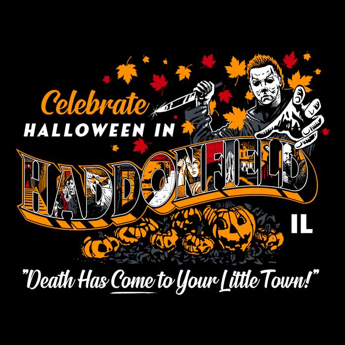 Cozy Fleece Blanket for Visiting Haddonfield