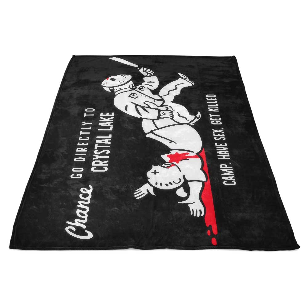 Cozy Demonigote Fleece Blanket for Camp Trips
