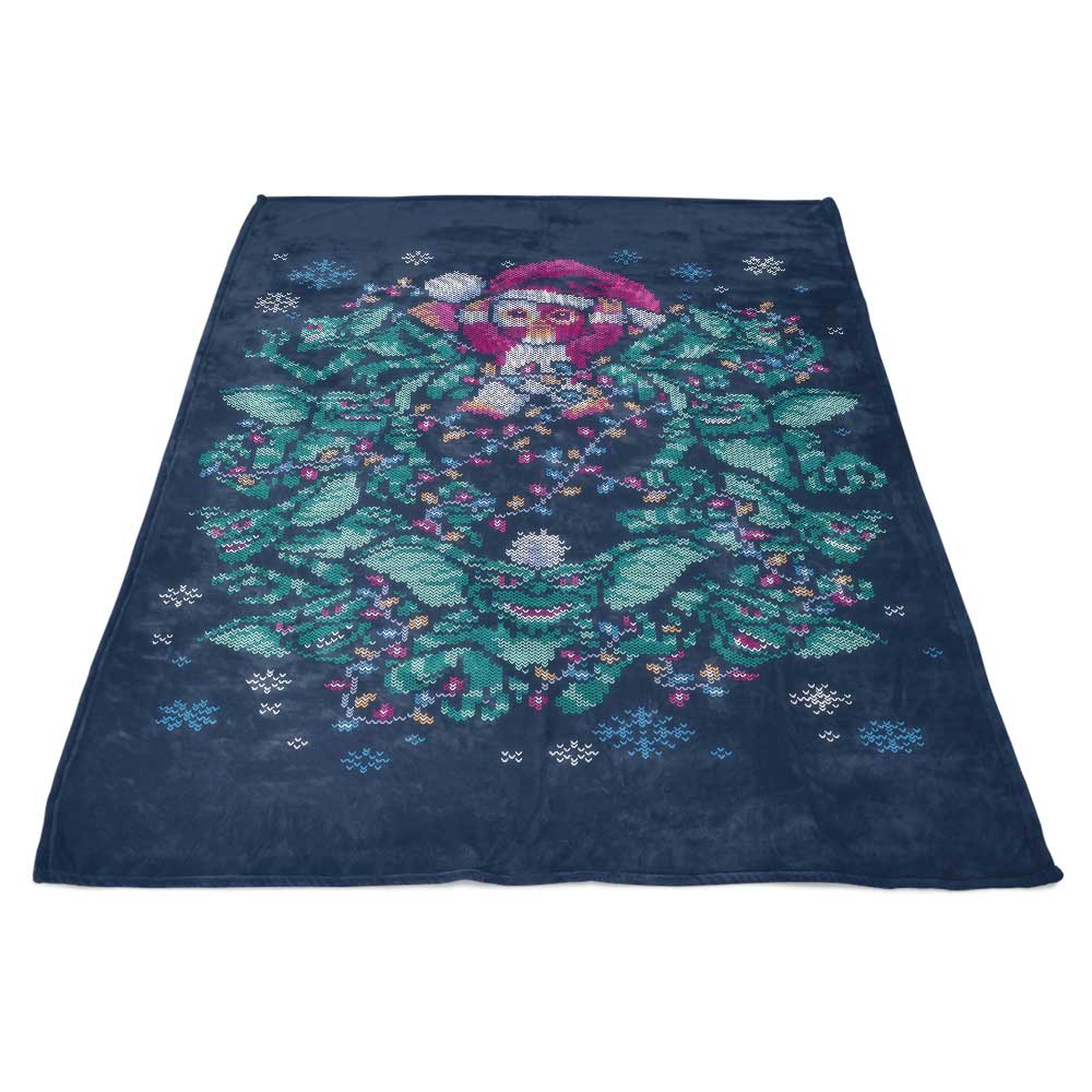Soft and Plush Mischievous-themed Fleece Blanket by DJKopet