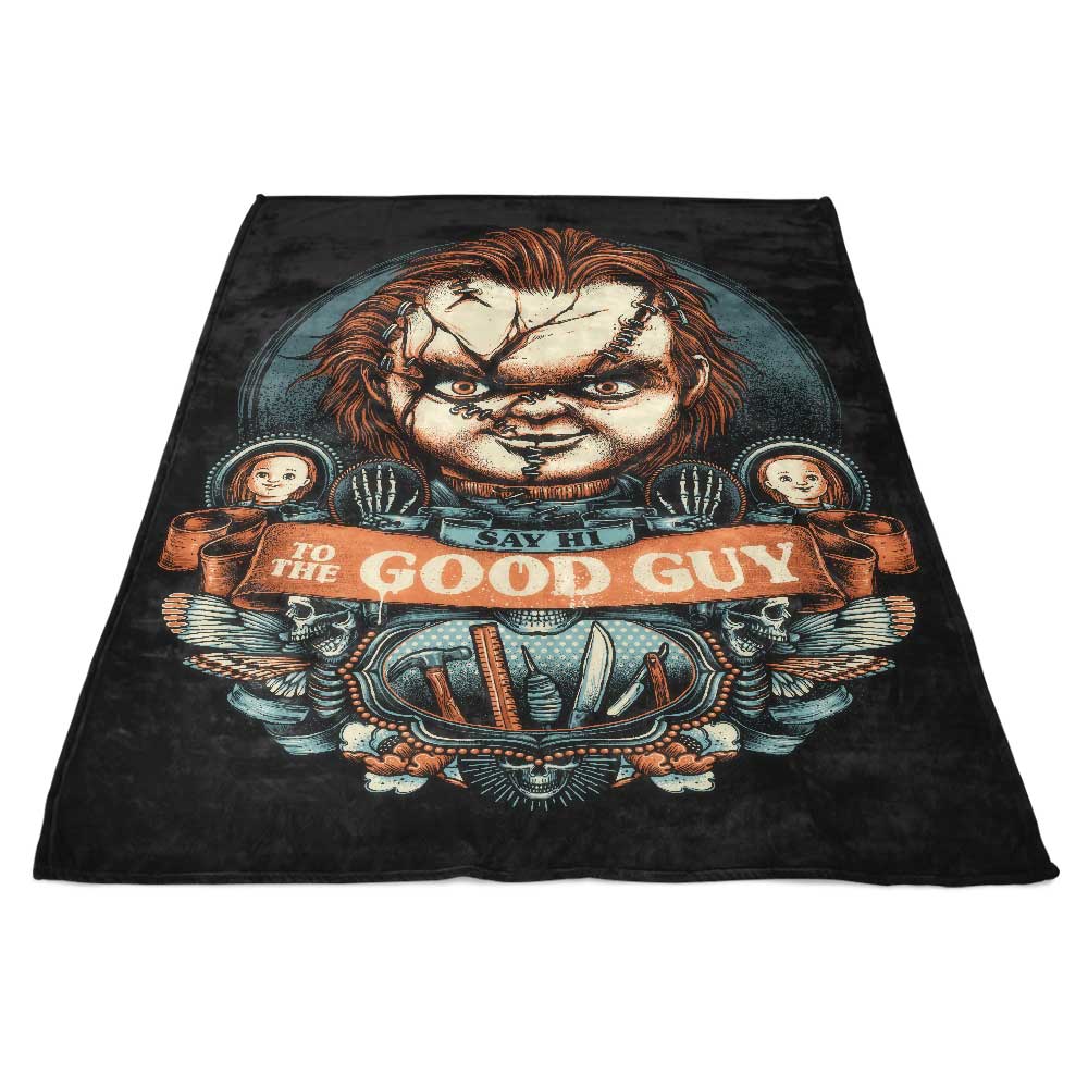 Say Hello to the Nice Guy - Cosy Fleece Blanket for Ultimate Comfort
