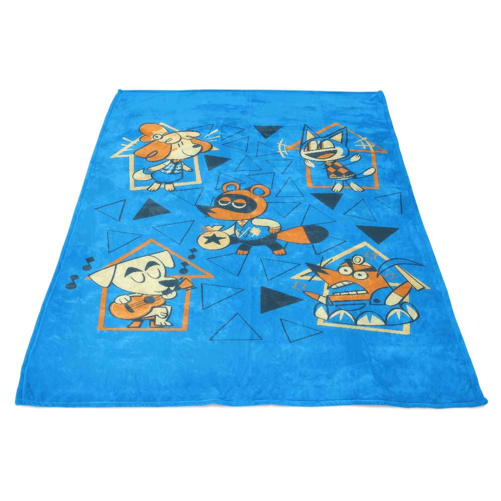GollyGeeSir's Ultra-Soft Classic Neighbors Fleece Blanket