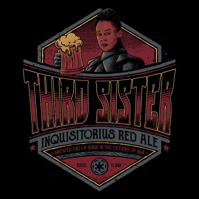 Third Sister Red Ale Themed High - Quality Fleece Blanket