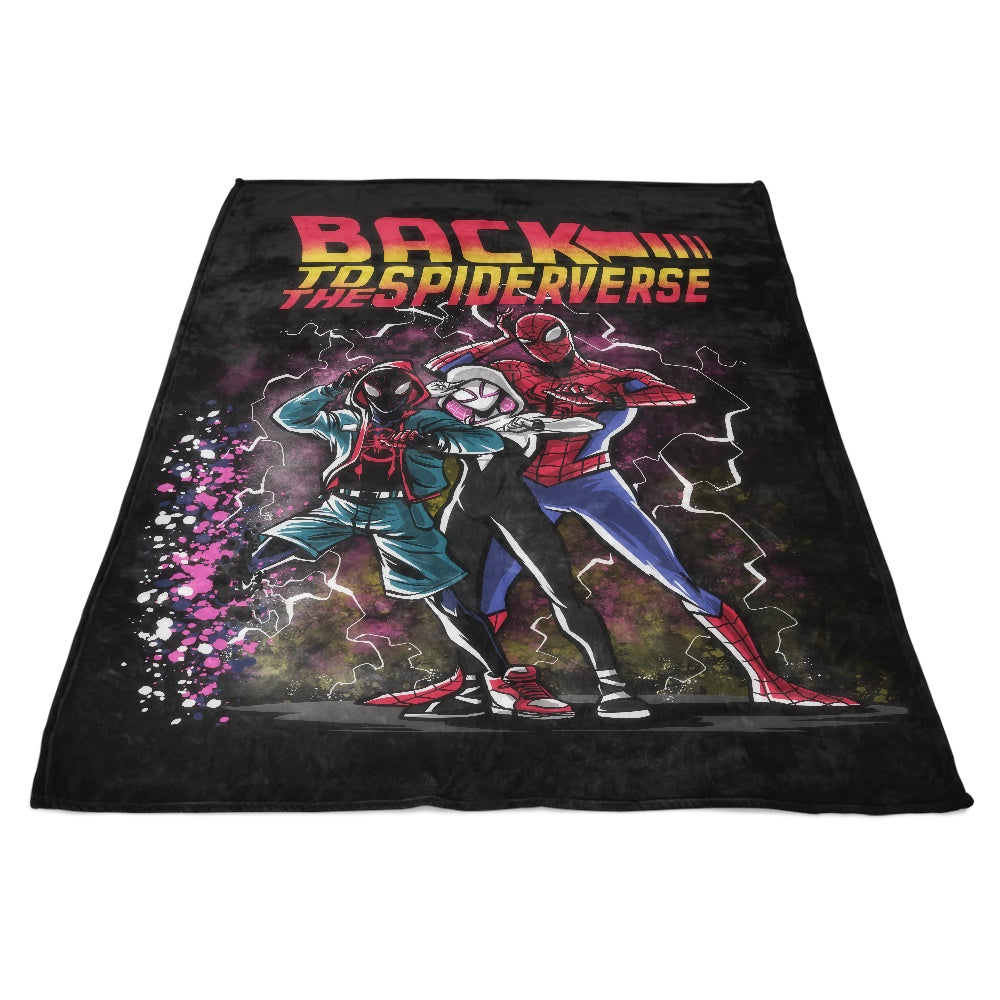 Spiderverse-themed Fleece Blanket - A Cozy Return