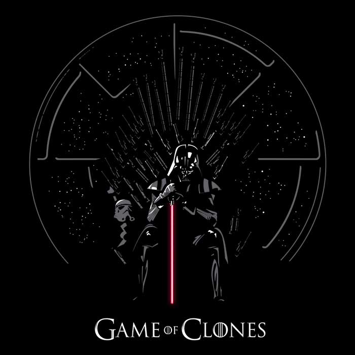 Ultra-Soft 'Game of Clones' Polyester Fleece Blanket