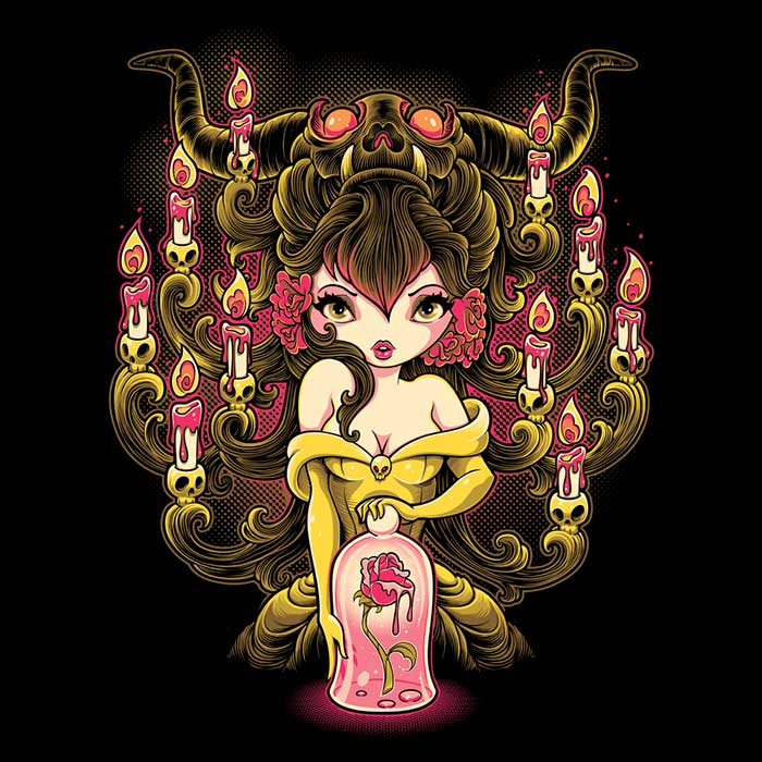 Jehsee's Super Soft Fleece Blanket with Candelabra Print