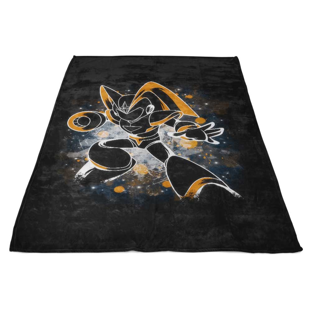 Soulkr's Cozy Inked Bass Fleece Blanket for Ultimate Comfort