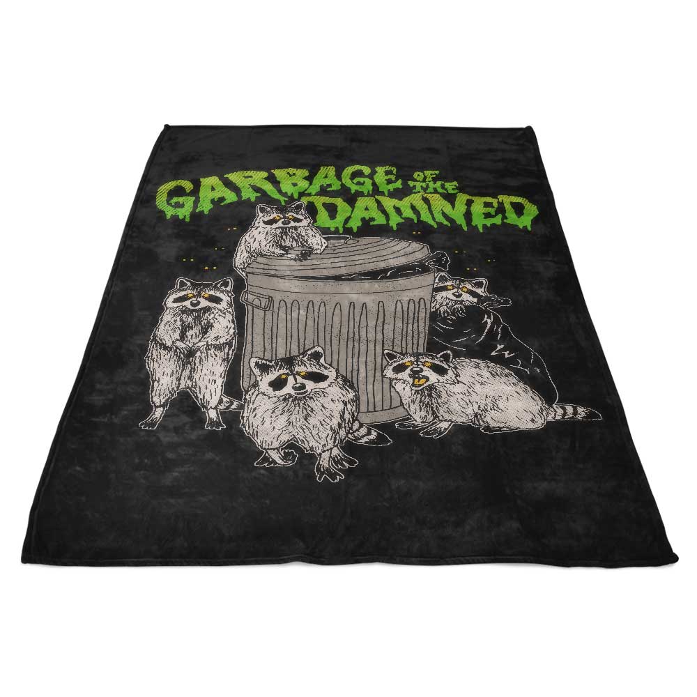 Ultra-Soft 'Garbage of the Damned' Fleece Blanket by Hillary White