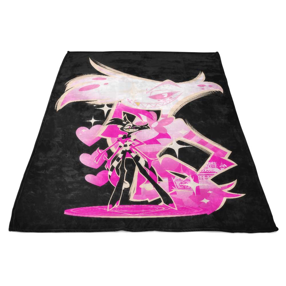 Serial Prankster-themed Fleece Blanket for Comfort and Fun