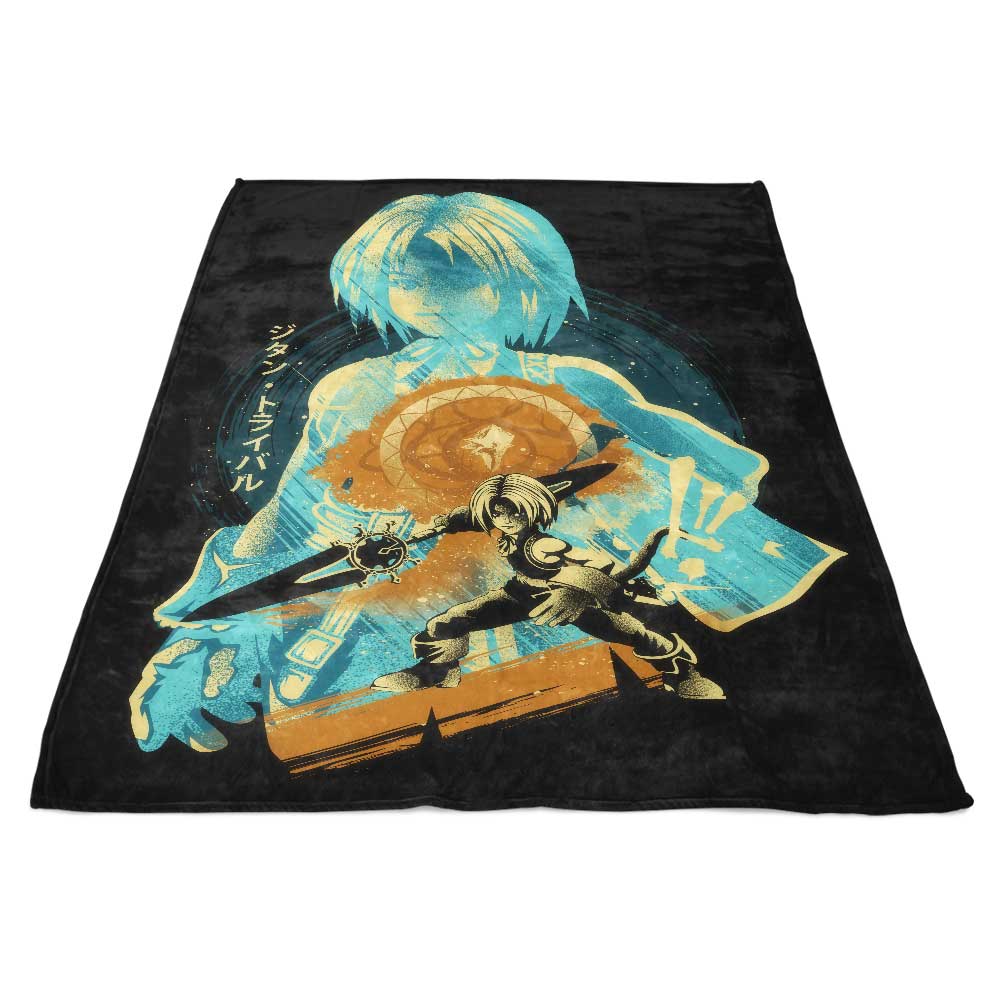 Hypertwenty's Thief Genome Luxury Fleece Blanket for Cozy Comfort