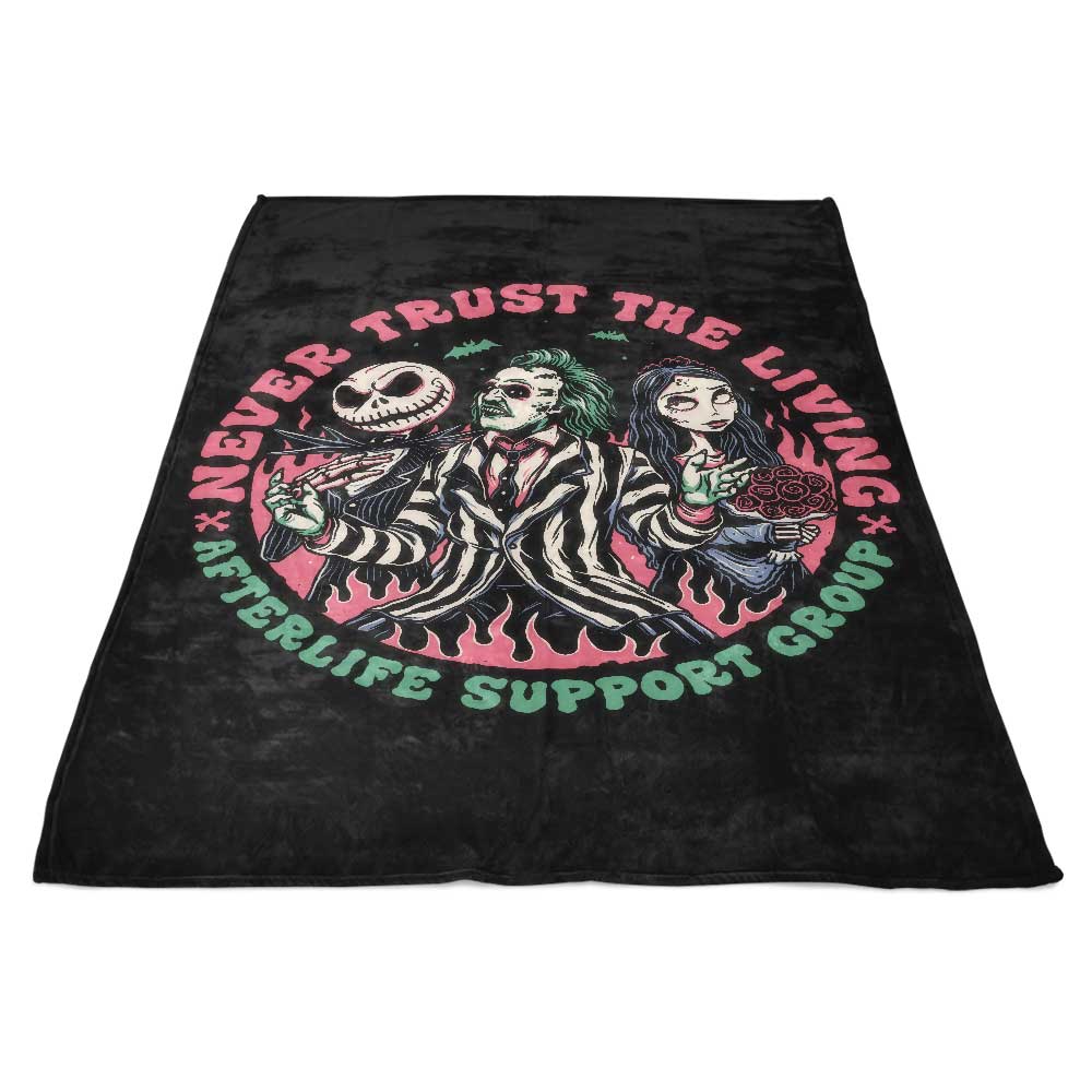 Comforting Fleece Blanket for Afterlife Support Group