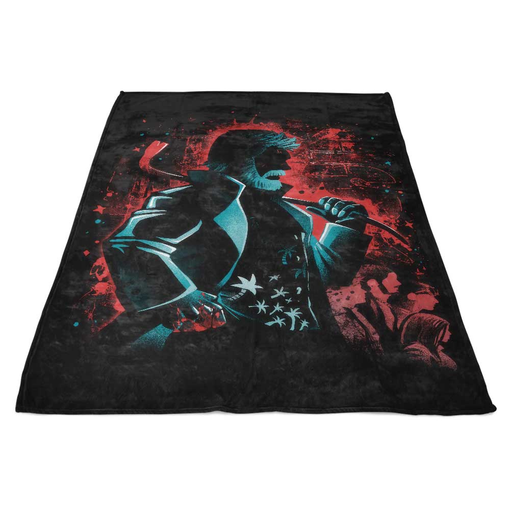 The Intense Butcher Brand - Premium Polyester Fleece Blanket