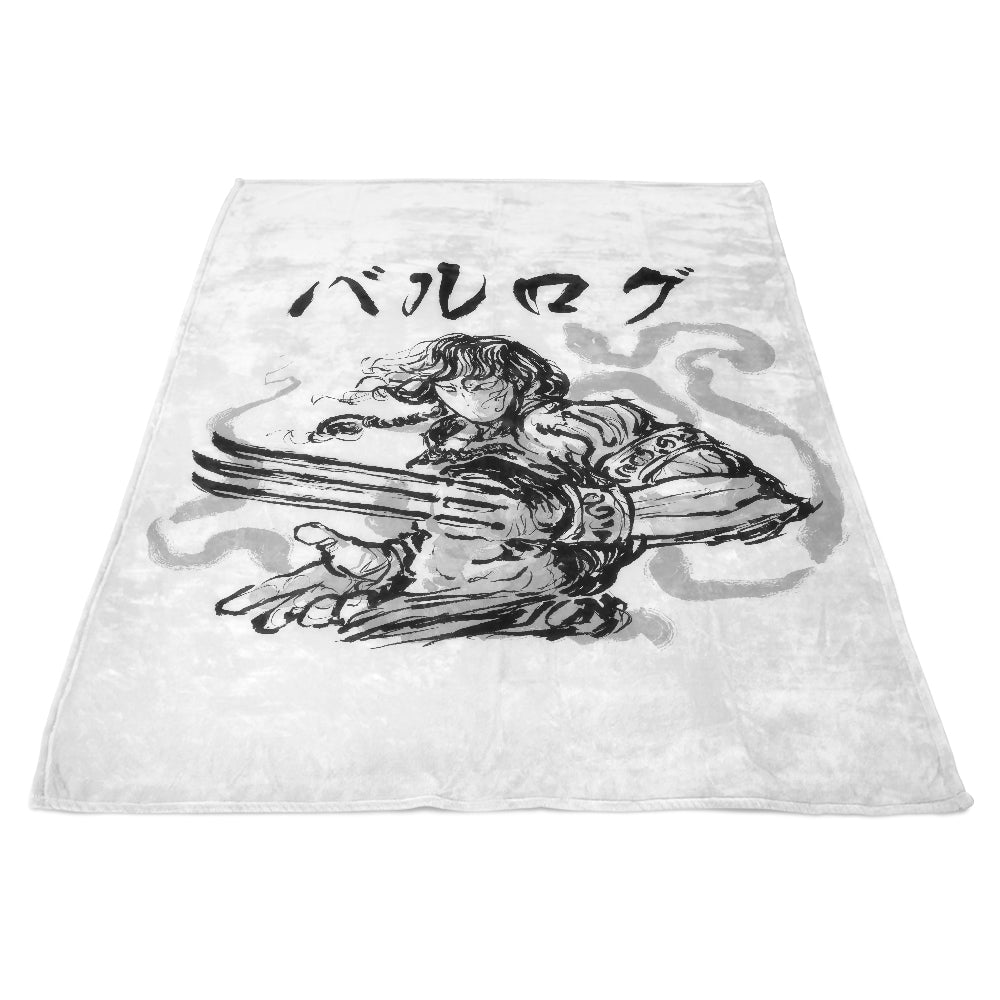 Demonigote Claw Warrior - High - Quality Polyester Fleece Blanket