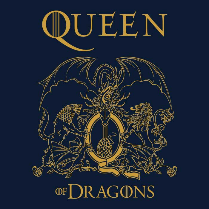Dragons' Queen-themed Luxury Fleece Blanket for Comfort