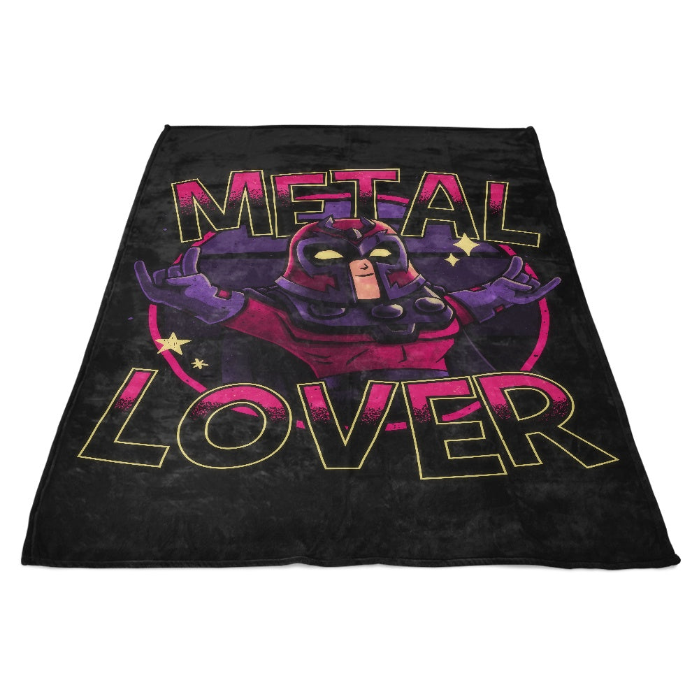 Cozy Fleece Blanket for Metal Lovers