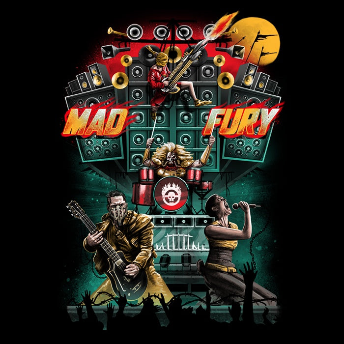 Mad Fury Concert Tour Exclusive Polyester Fleece Blanket
