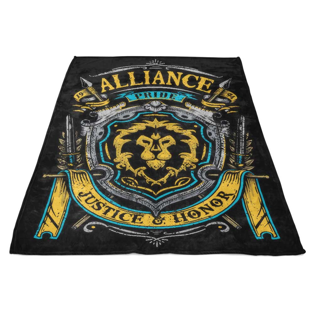 Alliance Pride Brand Polyester Fleece Blanket for Comfort