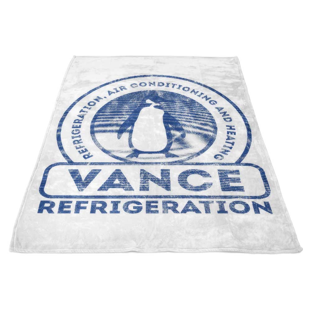 Vance Refrigeration Brand Fleece Blanket for Cozy Comfort