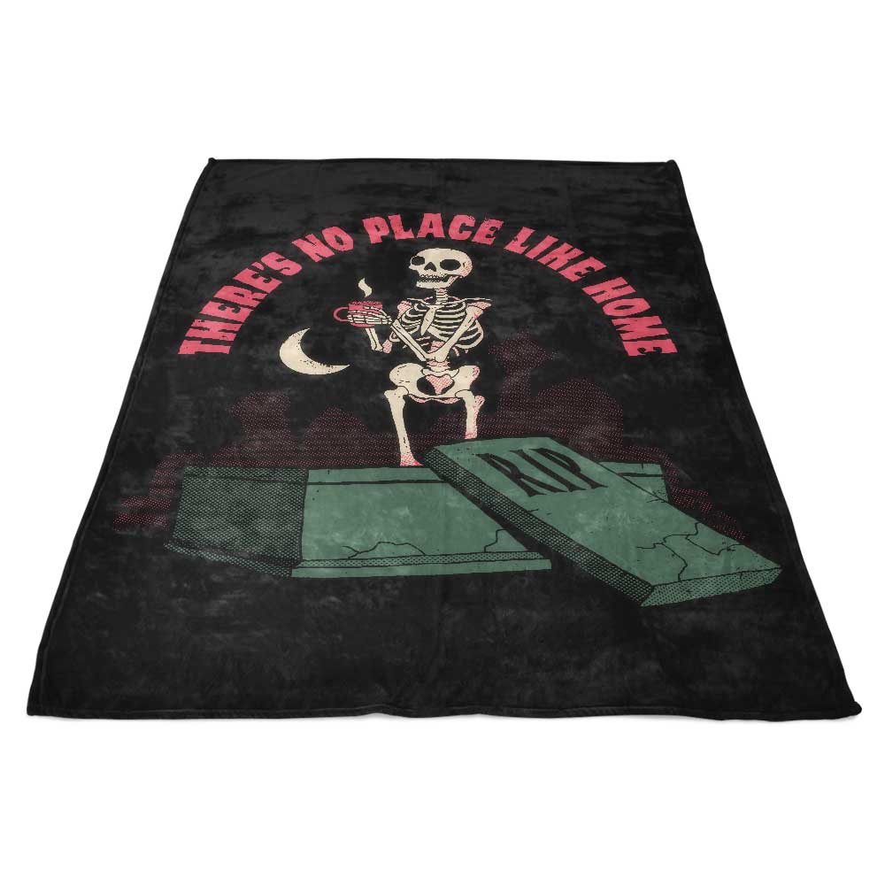 Ultra - Soft 'There's No Place Like Home' Fleece Blanket from DinoMike