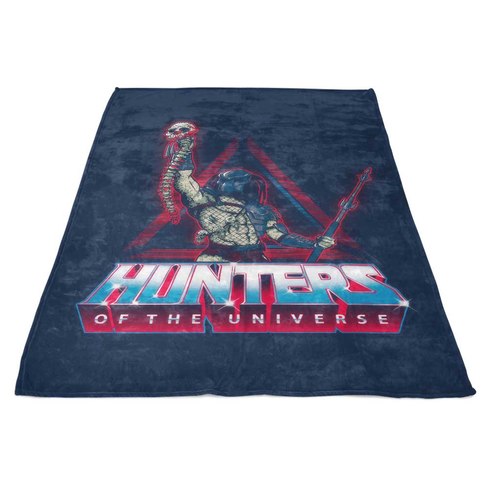 Ultra - Soft Fleece Blanket: Hunters of the Universe Design