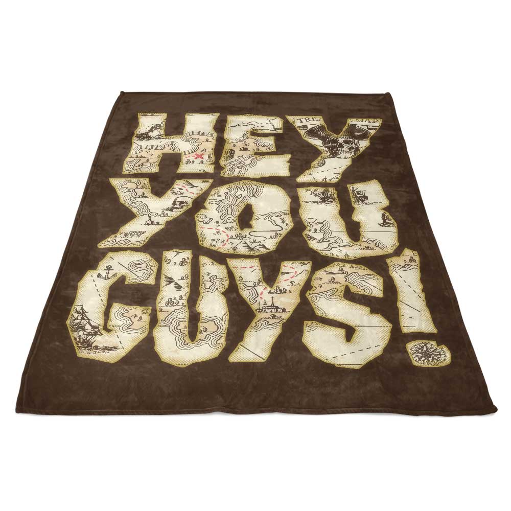 Ultra-Soft CoD Designs 'Hey You Guys' Fleece Blanket