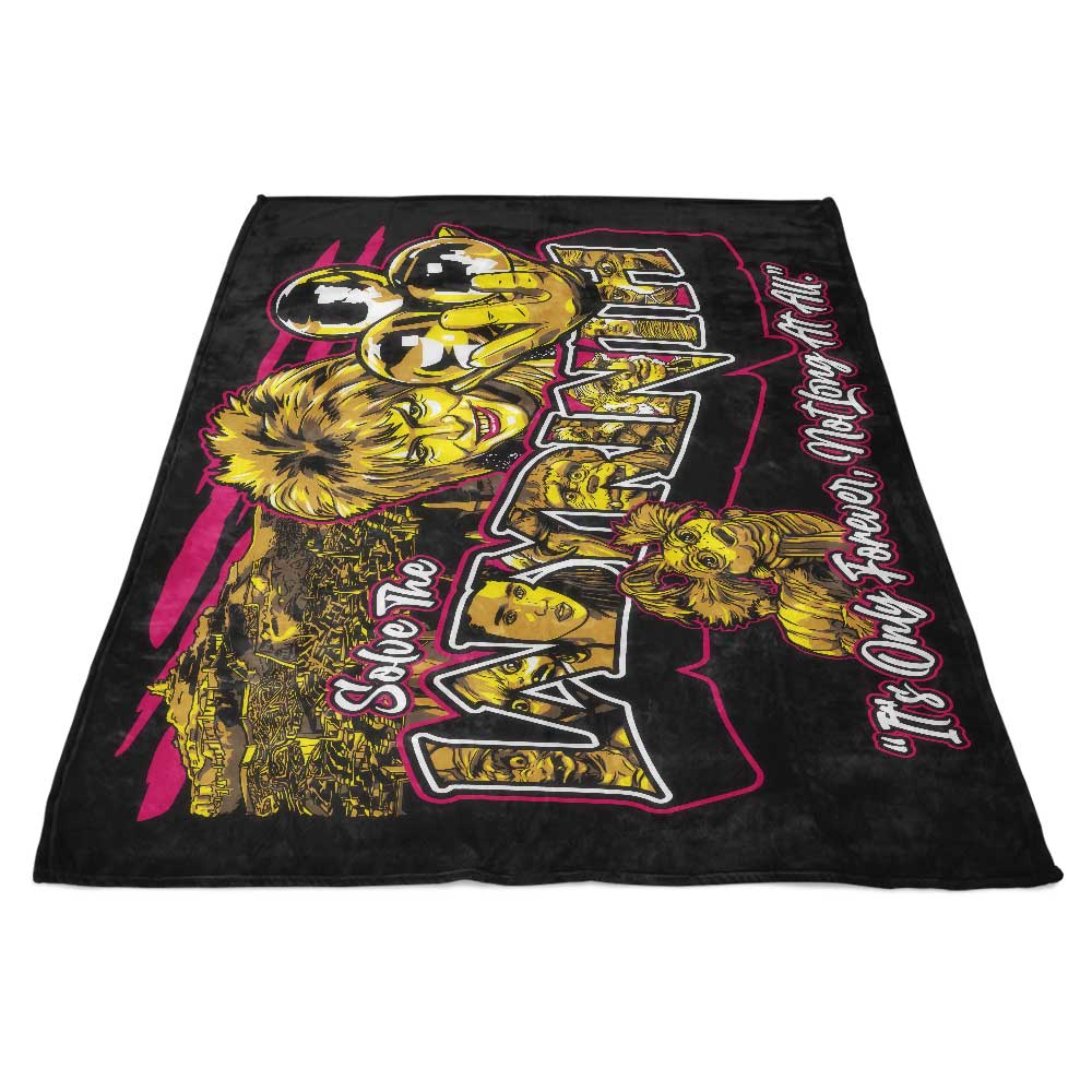 Super Soft Fleece Blanket - 'Not Long at All'