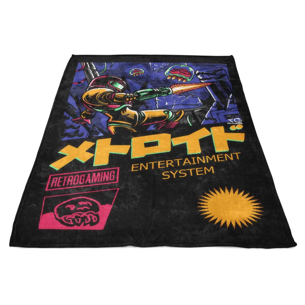 Cosmic Space Hunter Project - Soft Fleece Blanket