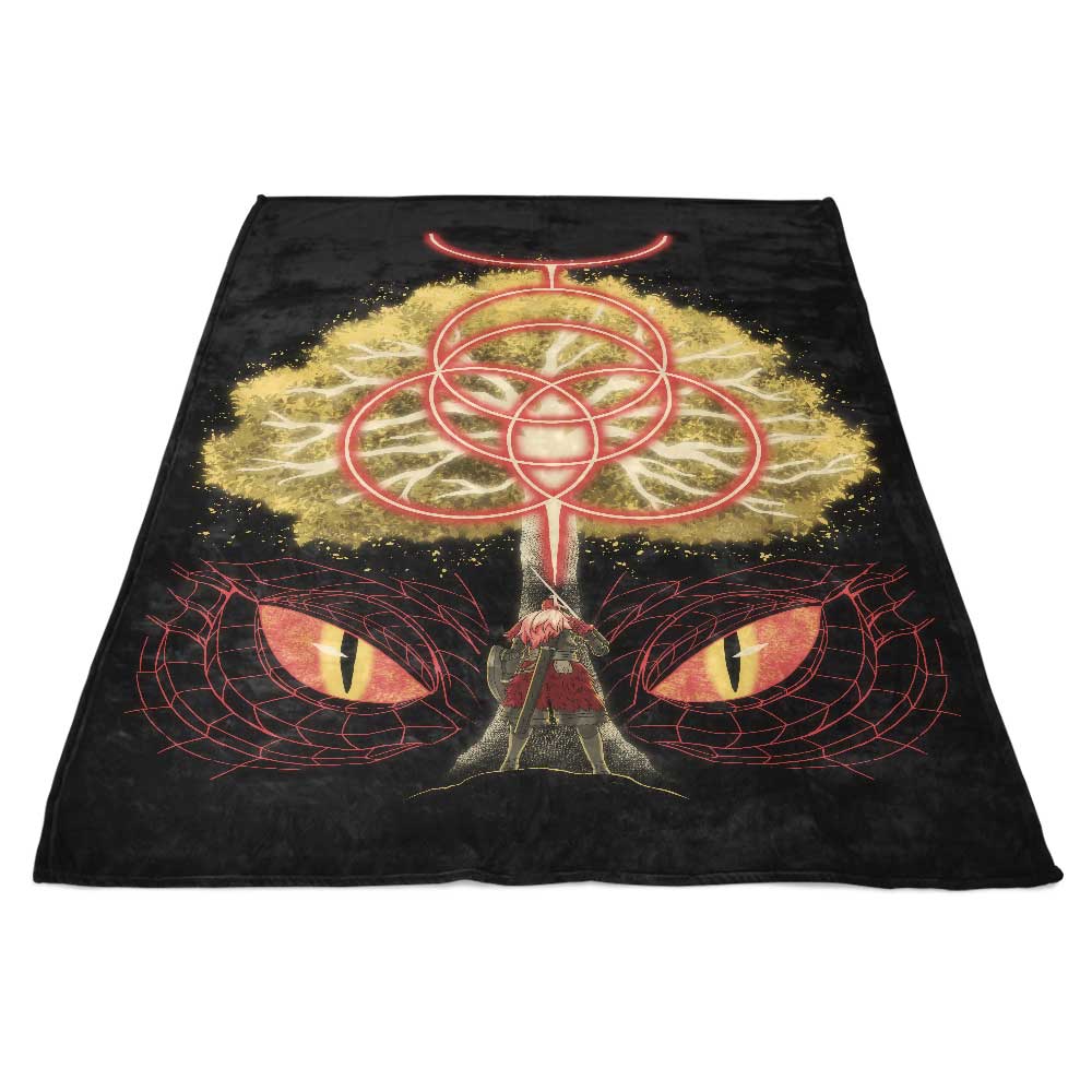 Super Soft Elden Eyes Polyester Fleece Blanket