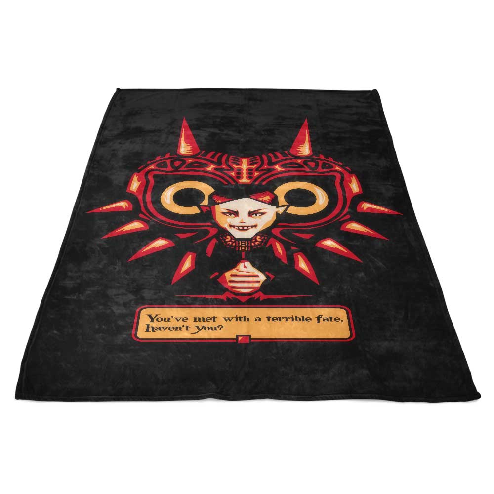 Masked Fate Demonigote Fleece Blanket - Super Soft and Plush