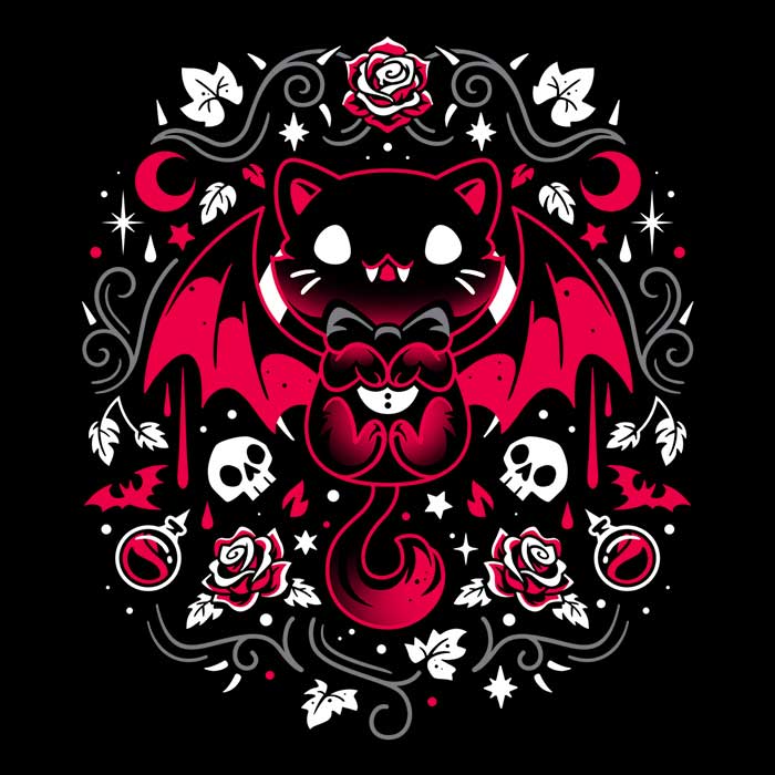 Enchanting Fleece Blanket - Purrs of Darkness