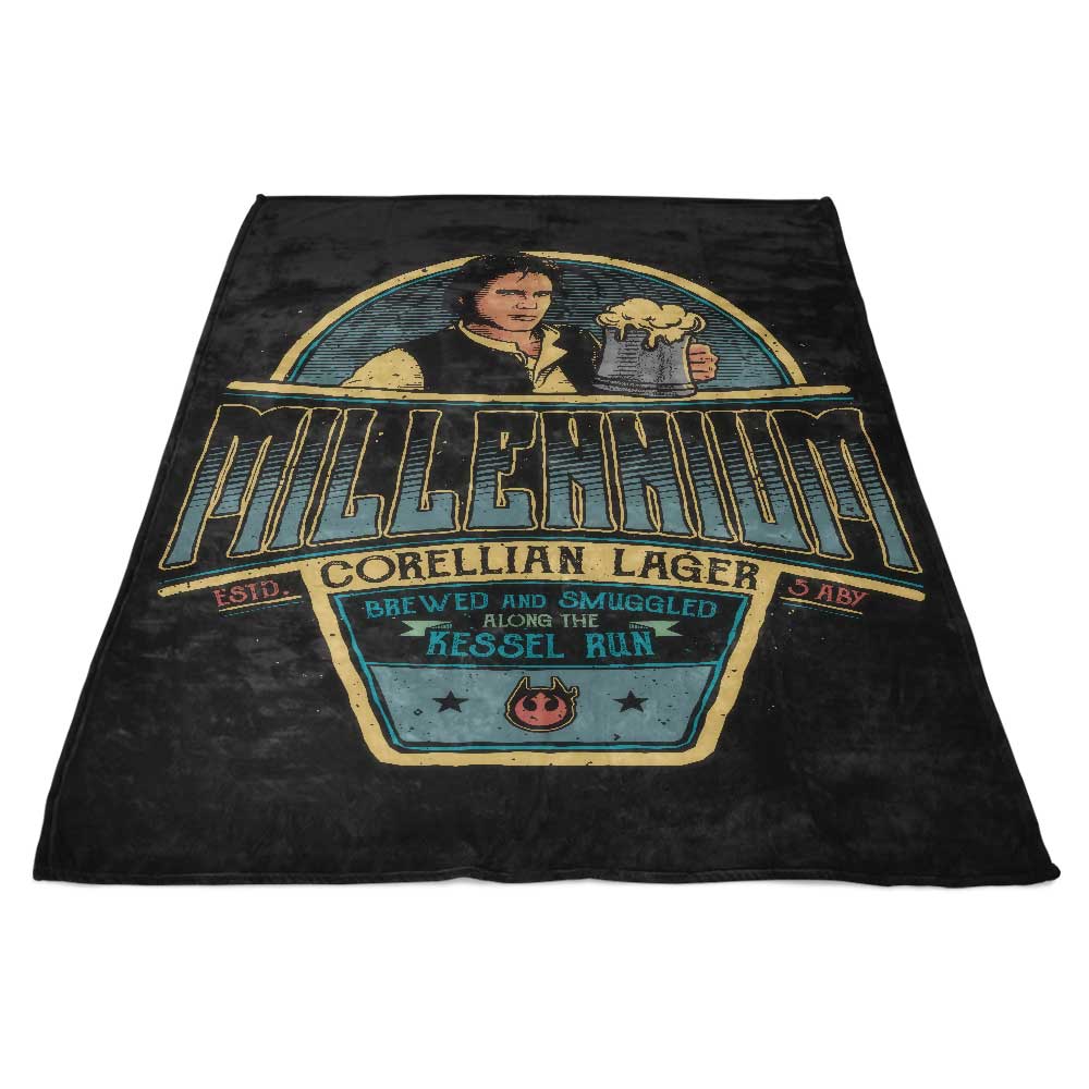 Ultra-Soft Millennium Lager Fleece Blanket for Cosy Comfort