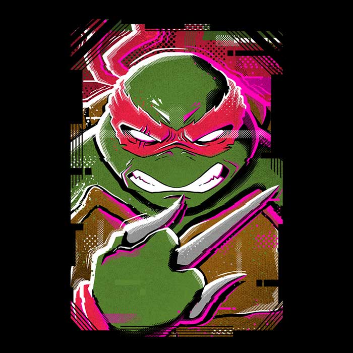 Ultra-Soft Raphael Glitch Design Fleece Blanket Made in USA