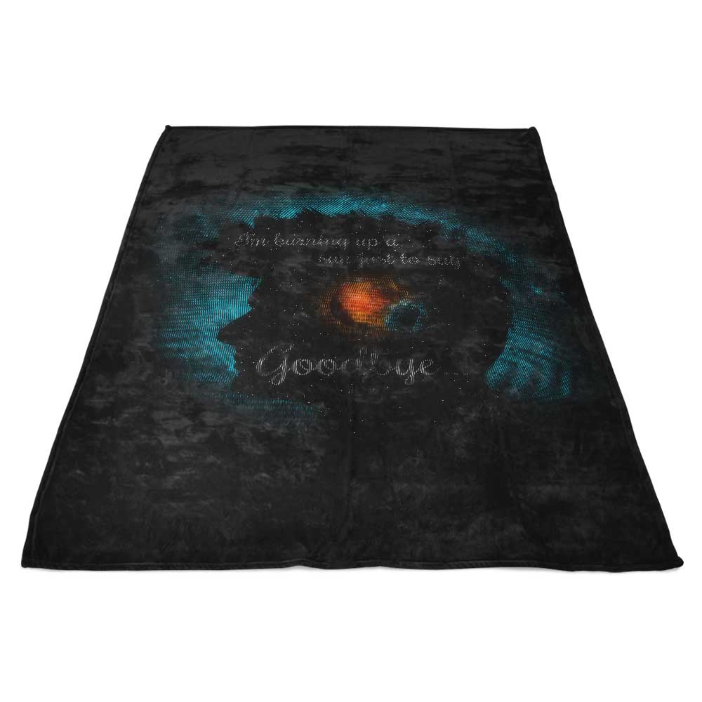 Just to Say Goodbye - Cozy Fleece Blanket for Comfort