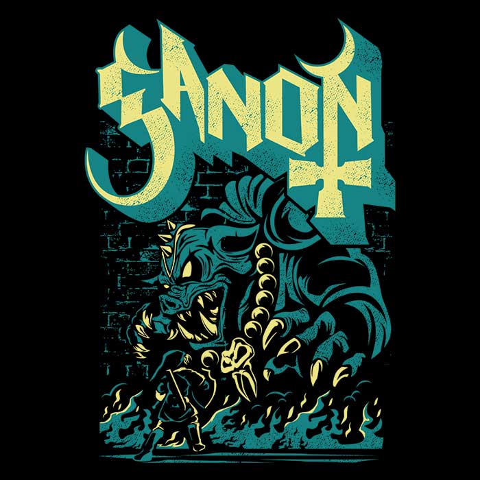 Ultra - Soft Fleece Blanket: The Monstrous Prince of Darkness Design