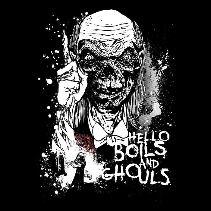 Scary Boils and Ghouls Themed Ultra - Soft Fleece Blanket