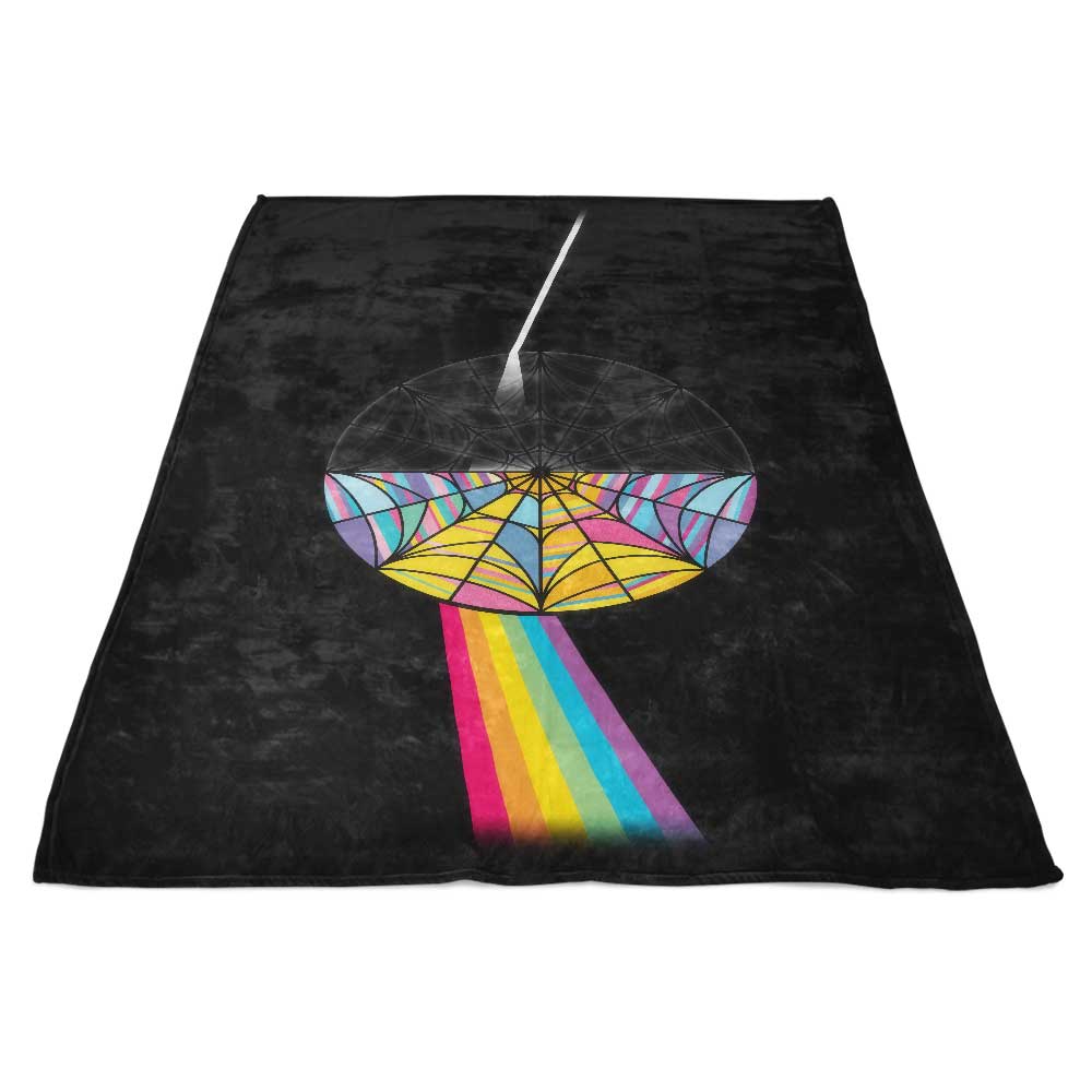 Ultra - Soft Fleece Blanket: Dark Side of the Room Design