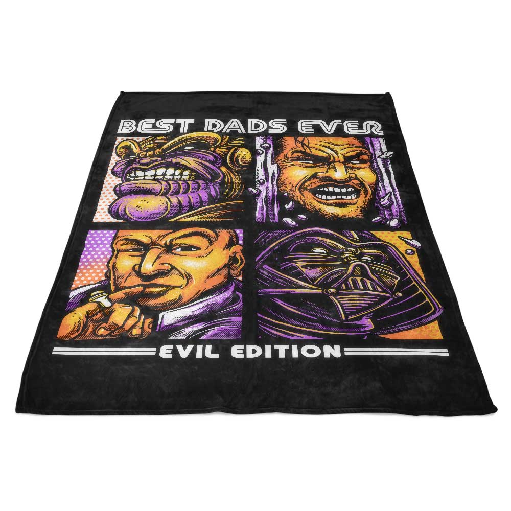 Evil Dad's Special Edition Fleece Blanket for Cosy Comfort