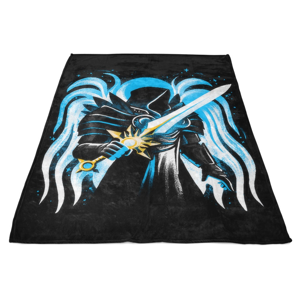 Justice Archangel Fleece Blanket - A Cosy and Decorative Bedding Item