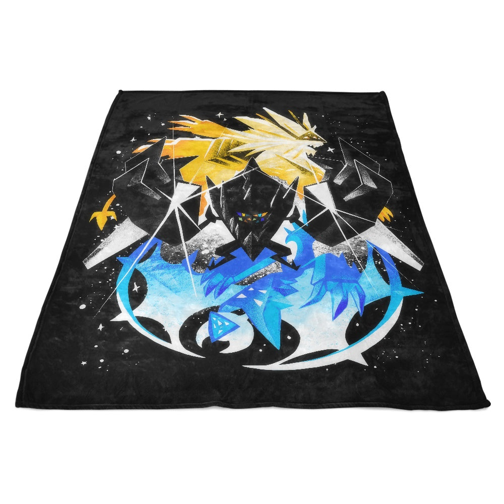 Alemaglia's Enchanting Prism-themed Fleece Blanket - The Power of the Prism