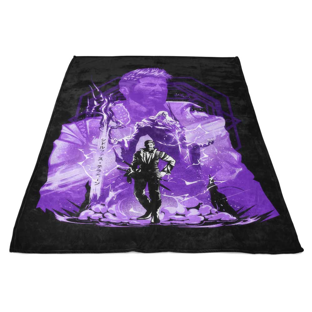 Hypertwenty's Fleece Blanket - The Might of Ramuh