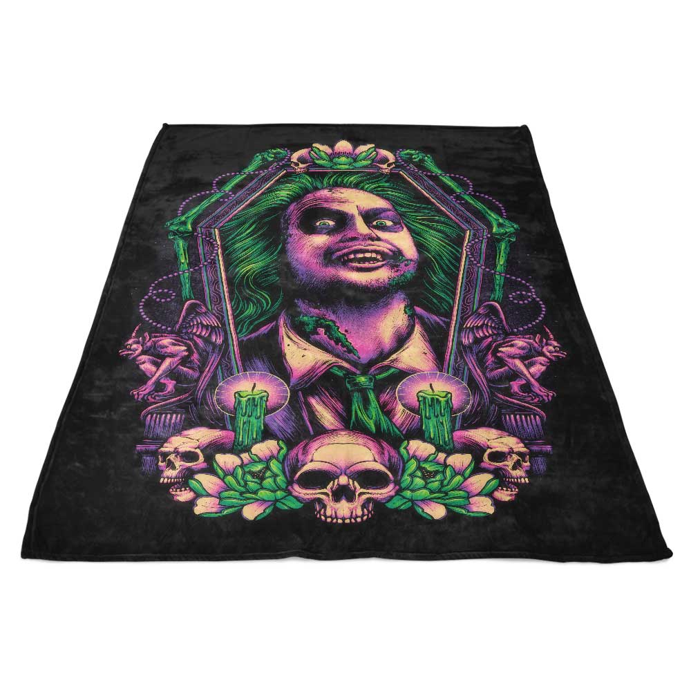 Glitchygorilla's Framed Bio - Exorcist Ultra - Soft Fleece Blanket