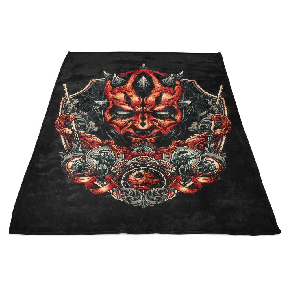 Ultra - Soft Fleece Blanket with 'Emblem of Rage' Design