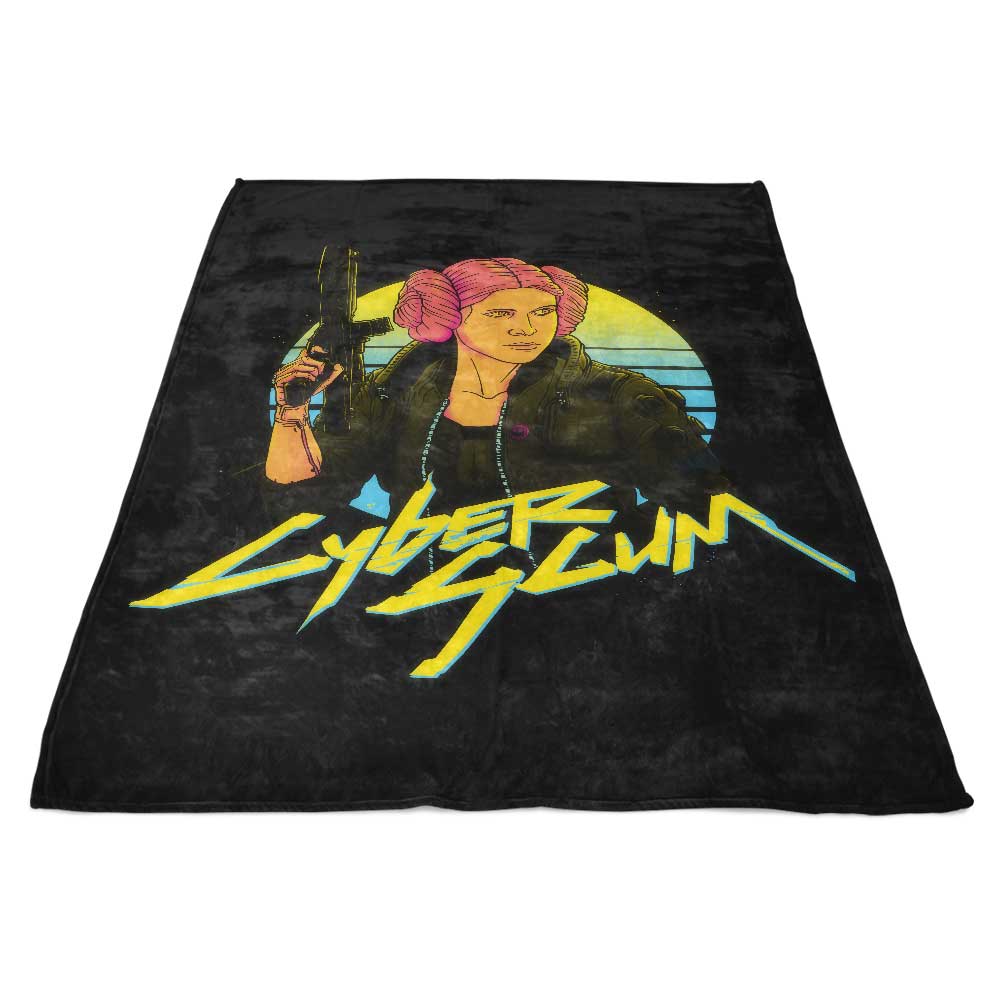 1977 Cyberscum Super - Soft Polyester Fleece Blanket