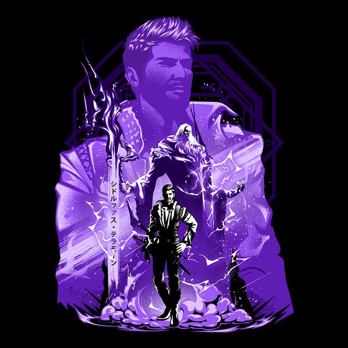 Hypertwenty's Fleece Blanket - The Might of Ramuh