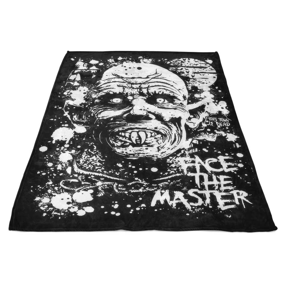 Arinesart's Super Soft Fleece Blanket - Face the Master Design